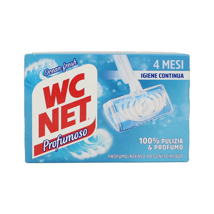 WC NET PROFUMOSO TAVOLETTA SOLIDA OCEAN FRESH IGIENE CONTINUA 4 PZ