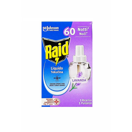 RAID RICARICA LIQUIDA 60 NOTTI LAVANDA