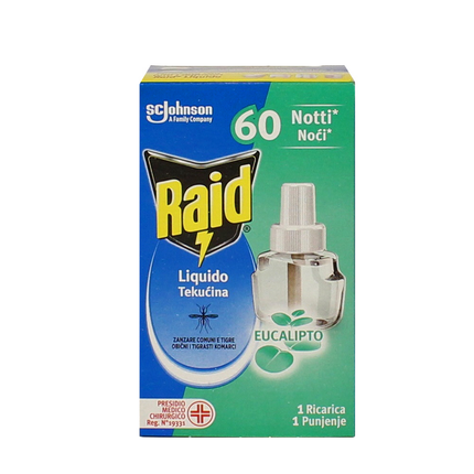 RAID RICARICA LIQUIDA 60 NOTTI EUCALIPTO