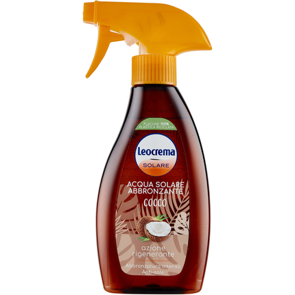 LEOCREMA SOLARE ACQUA SOLARE ABBRONZANTE COCCO RIGENERANTE 250 ML