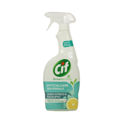 CIF SPRAY GREEN ACTIVE ANTICALCARE ACIDO CITRICO & EUCALIPTO 650 ML