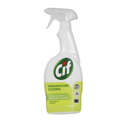 CIF SPRAY GREEN ACTIVE SGRASSATORE CUCINA OLIO ESSNEZIALE DI LIMONE 650 ML