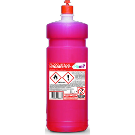 PIUME ALCOOL ETILICO DENATURATO 90° 1 LT