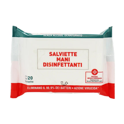 SPEEDY CARE 20 SALVIETTE MANI DISINFETTANTI ANTIBATTERICHE PMC