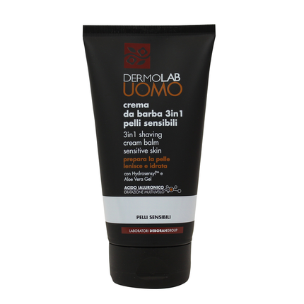 DERMOLAB UOMO CREMA DA BARBA 3in1 PELLI SENSIBILI 150 ML