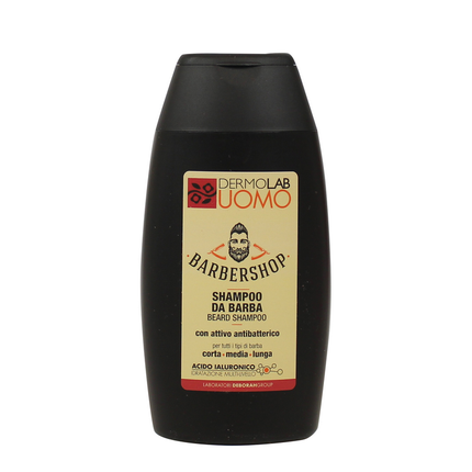 DERMOLAB UOMO BARBERSHOP SHAMPOO DA BARBA CON ATTIVO ANTIBATTERICO 120 ML
