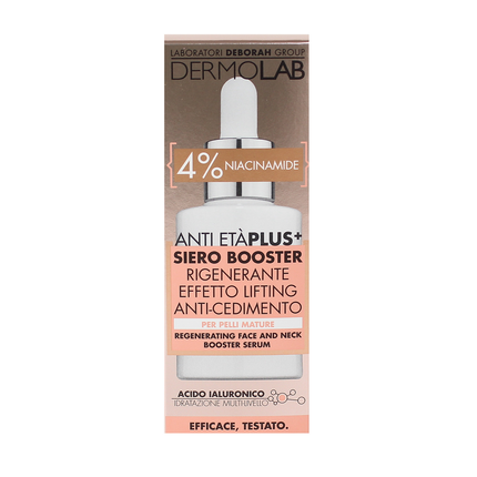DERMOLAB ANTI ETA' PLUS SIERO BOOSTER VISO E COLLI PELLI MATURE 30 ML
