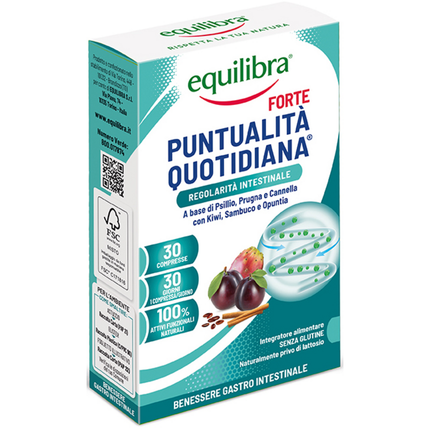 EQUILIBRA FORTE PUNTUALITA' QUOTIDIANA 30 COMPRESSE INTEGRATORE ALIMENTARE