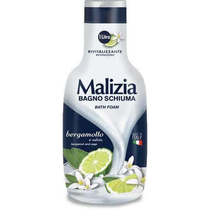MALIZIA BAGNOSCHIUMA BERGAMOTTO e SALVIA 1000 ML