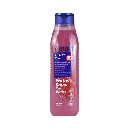 AMALFI BAGNOSCHIUMA DERMO CARE FRUTTI ROSSI 750 ML