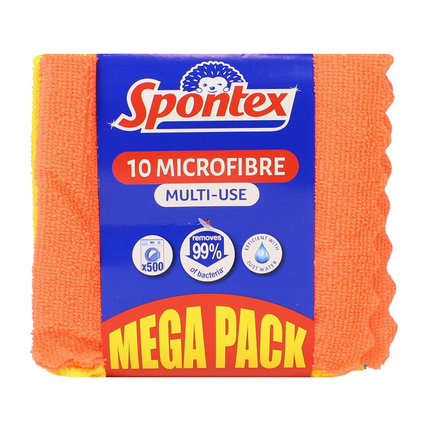 SPONTEX MICROFIBRE MULTI 30x30 CM 10 PZ