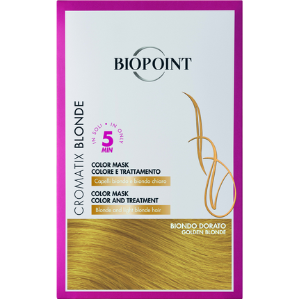BIOPOINT BIONDO DORATO COLORE E TRATTAMENTO IN 5 MINUTI BUSTINA 30 ML
