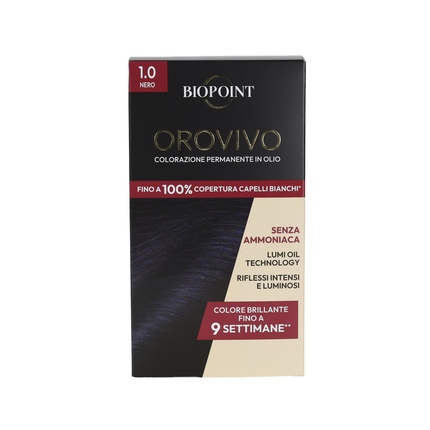 BIOPOINT OROVIVO COLORE 1.0 NERO