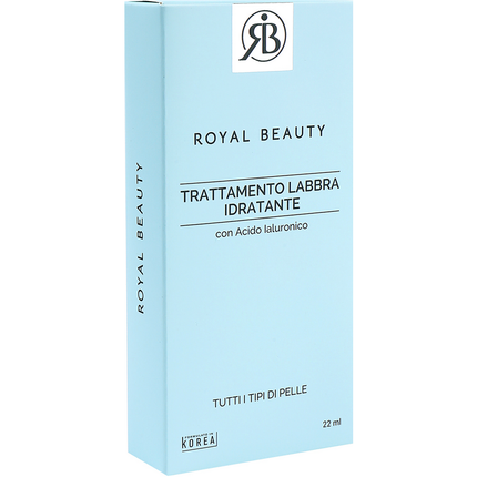ROYAL BEAUTY TRATTAMENTO LABBRA IDRATANTE CON ACIDO IALURONICO PER TUTTI I TIPI DI PELLE 22 ML