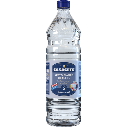 CASACETO ACETO BIANCO DI ALCOL L'ORIGINALE CONDISCE, CONSERVA E PULISCE TAPPO MONOGETTO 1 LT