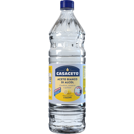CASACETO ACETO BIANCO DI ALCOL AROMATIZZATO LIMONE CONDISCE, CONSERVA E PULISCE TAPPO MONOGETTO 1 LT