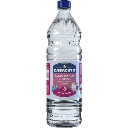 CASACETO ACETO BIANCO DI ALCOL EXTRA FORTER CONDISCE, CONSERVA E PULISCE TAPPO MONOGETTO 1 LT