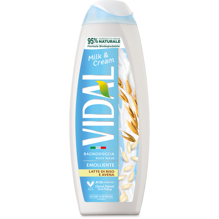 VIDAL BAGNO SCHIUMA 500 ML MILK & CREAM