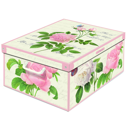 LAVATELLI SCATOLA ROSE 39x50x24