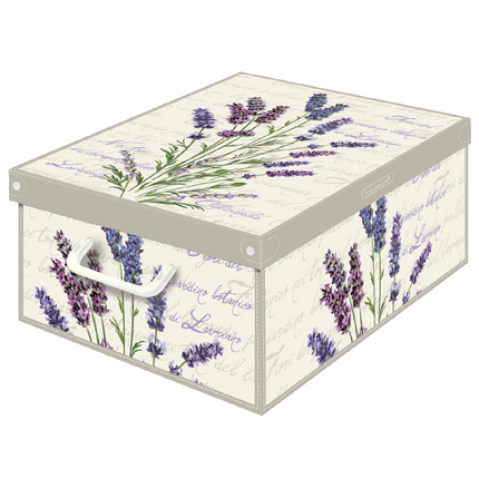 LAVATELLI SCATOLA LAVANDA PROFUMATA 39x50x24