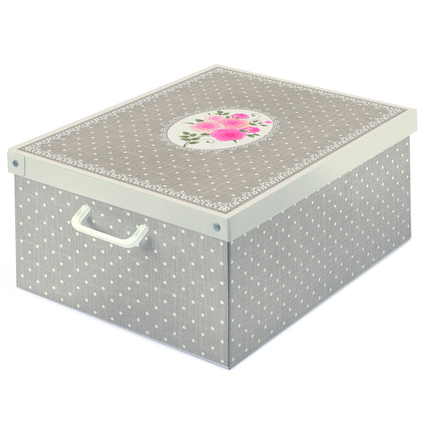 LAVATELLI SCATOLA POIS 39x50x24