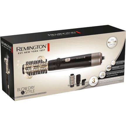 REMINGTON BLOW DRY & STYLE SPAZZOLA ROTANTE AD ARIA 1000W CON 3 ACCESSORI