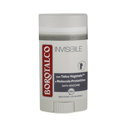 BOROTALCO DEODORANTE STICK INVISIBLE ANTI MACCHIE 40 ML