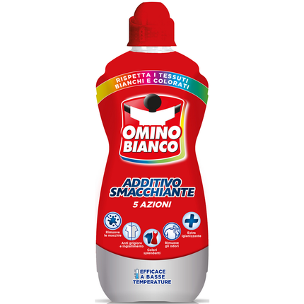 OMINO BIANCO ADDITIVO SMACCHIANTE 5 AZIONI 900 ML