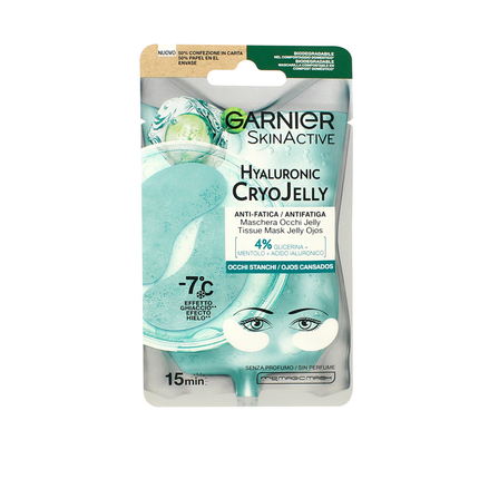 GARNIER SKIN ACTIVE MASCHERA OCCHI IN TESSUTO CRYO JELLY ANTI-FATICA