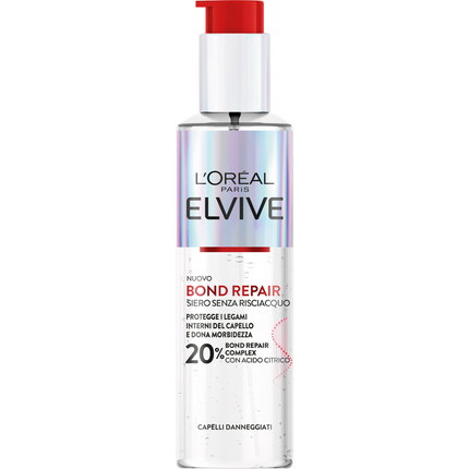 ELVIVE BOND REPAIR SIERO SENZA RISCIACQUO 150 ML CAPELLI DANNEGGIATI