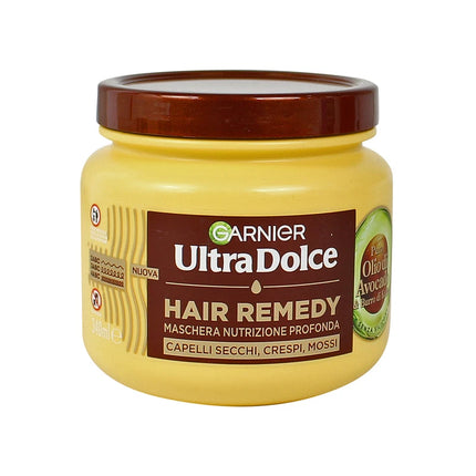 ULTRA DOLCE HAIR REMEDY MASCHERA ULTRA NUTRIENTE CAPELLI MOLTO SECCHI 340 ML OLIO DI AVOCATO E BURRO DI KARITE