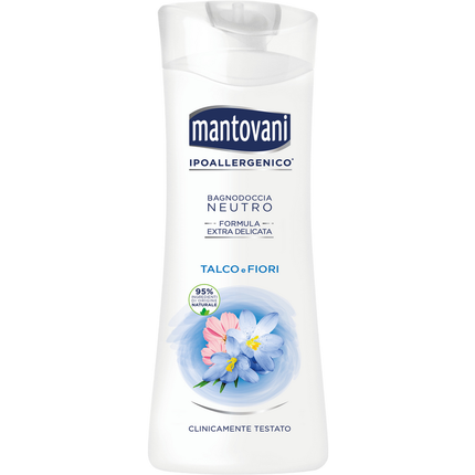 MANTOVANI BAGNODOCCIA NEUTRO TALCOE e FIORI 400+100 ML