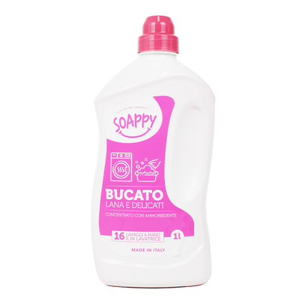 SOAPPY DETERSIVO BUCATO A MANO e LAVATRICE CAPI DELICATI 1 LT