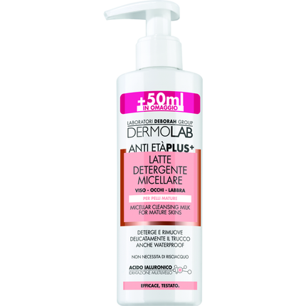 DERMOLAB VISO LATTE DETERGENTE MICELLARE ANTIETA' PLUS 250 ML