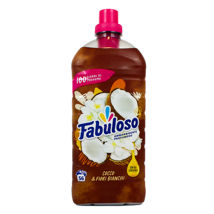 FABULOSO AMMORBIDENTE CONCENTRATO COCCO & FIORI BIANCHI 56 LAVAGGI LT 1,250