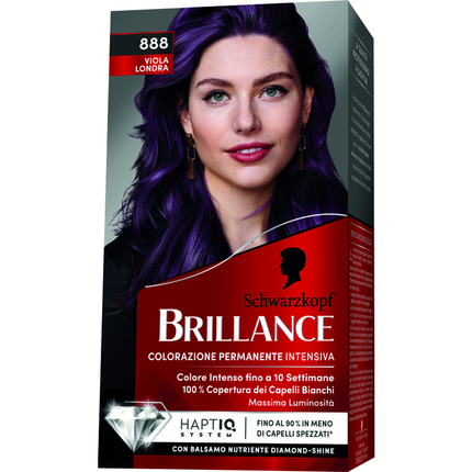 BRILLANCE 888 VIOLALONDRA COLORAZIONE PERMANENTE INTENSIVA FINO A 10 SETTIMANE