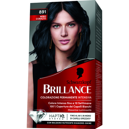 BRILLANCE COLORAZIONE INTENSA FINO A 10 SETTIMANE 891 NERO COBALTO