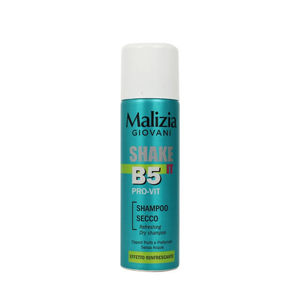 MALIZIA GIOVANI SHAMPOO SECCO EFFETTO RINFRESCANTE SHAKE-IT B5 PRO-VIT 200 ML