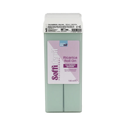 SOFFIDEPIL CERA DEPILATORIA ALOE VERA ROLL 100 ML