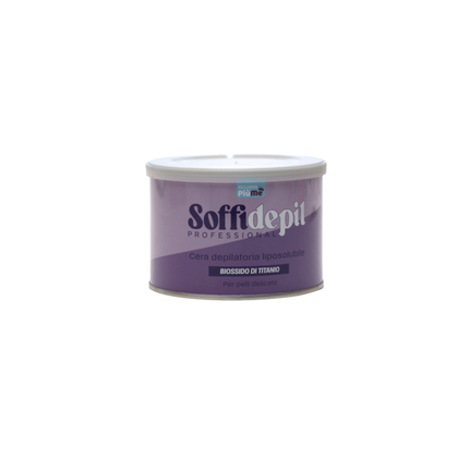 SOFFIDEPIL CERA DEPILATOIRA TITANIO VASO 400 ML