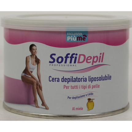 SOFFIDEPIL CERA DEPILATORIA MIELE VASO 400 ML