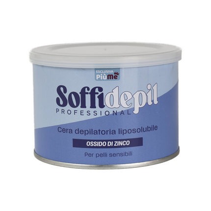 SOFFIDEPIL CERA DEPILATORIA ZINCO VASO 400 ML