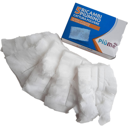 PIUME RICAMBIO PIUMINO CATTURAPOLVERE 5 PEZZI