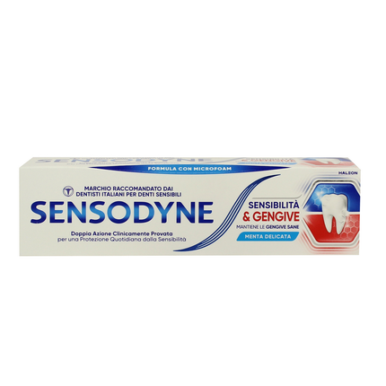 SENSODYNE SENSIBILITA' & GENGIVE MENTA DELICATA 75 ML
