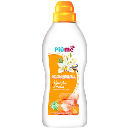PIUME AMMORBIDENTE CONCENTRATO CON OLI ESSENZIALI VANIGLIA e FRESIA 30 LAVAGGI 750 ML