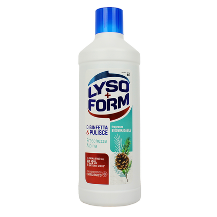 LYSOFORM CASA DISINFETTA E PULISCE FRESCHEZZA ALPINA 1100 ML