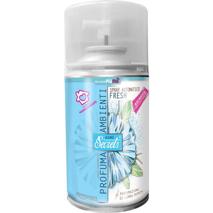 SECRETS HOME PROFUMA AMBIENTI SPRAY AUTOMATICO RICARICA PER DIFFUSORE 250 ML FRESH