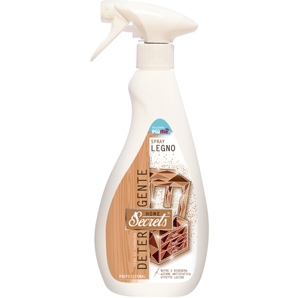 SECRETS HOME DETERGENTE LEGNO CON CERA DI CARNAUBA TRIGGER 500 ML