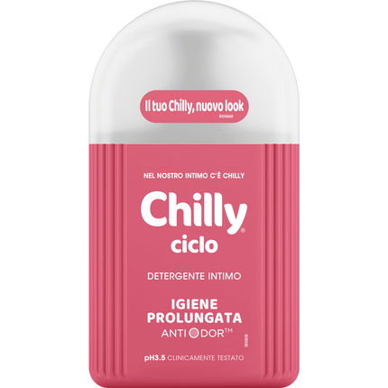 CHILLY INTIMO DETERGENTE CICLO pH3,5 IGIENE PROLUNGATA ANTIODOR 200 ML