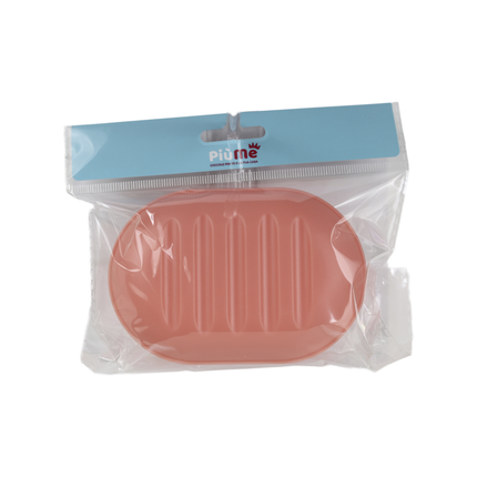PIUME PORTA SAPONE ROSA 15x11 CENTIMETRI